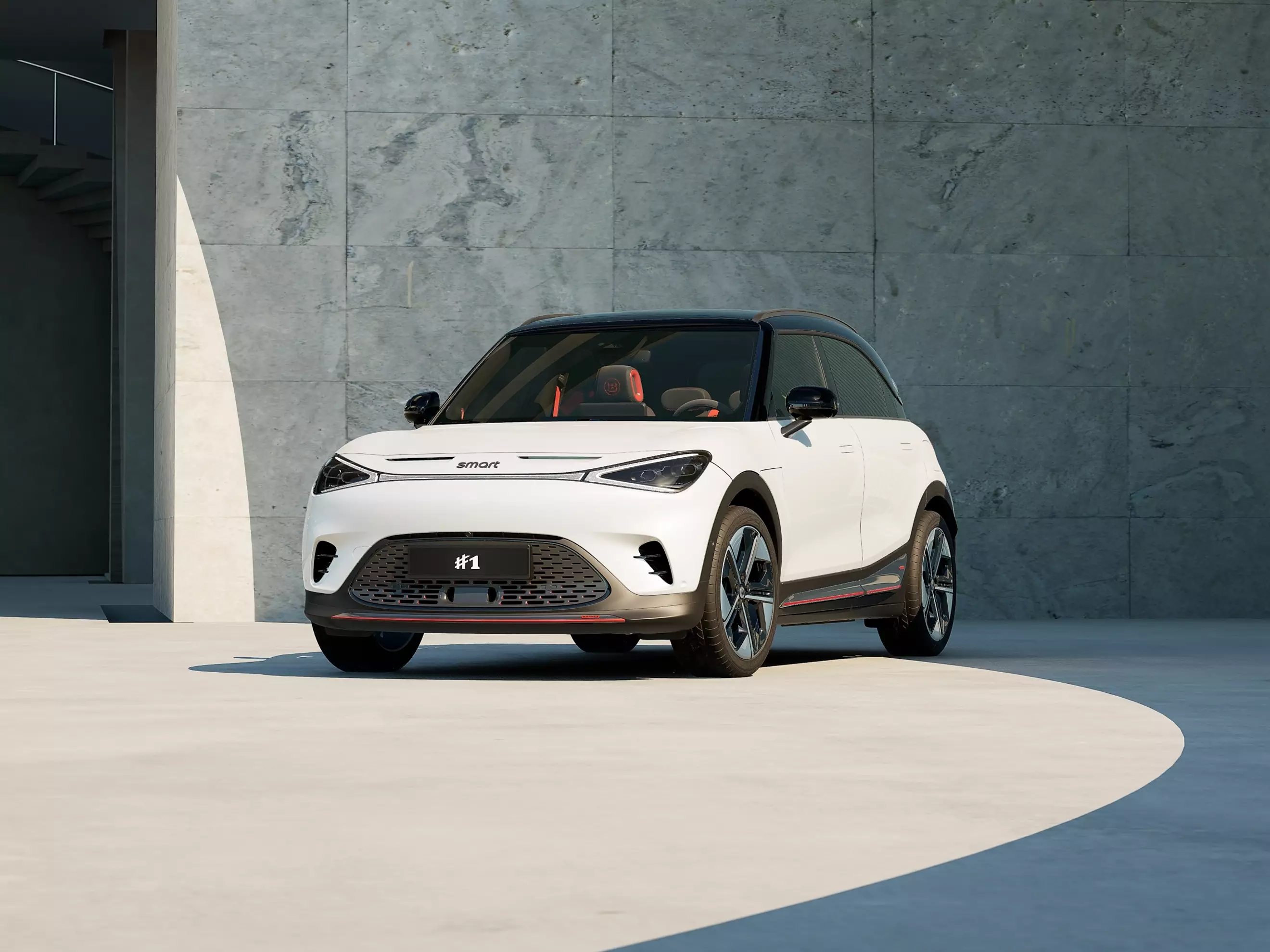 Quand design et espace se rencontrent : découvrez la smart #1.