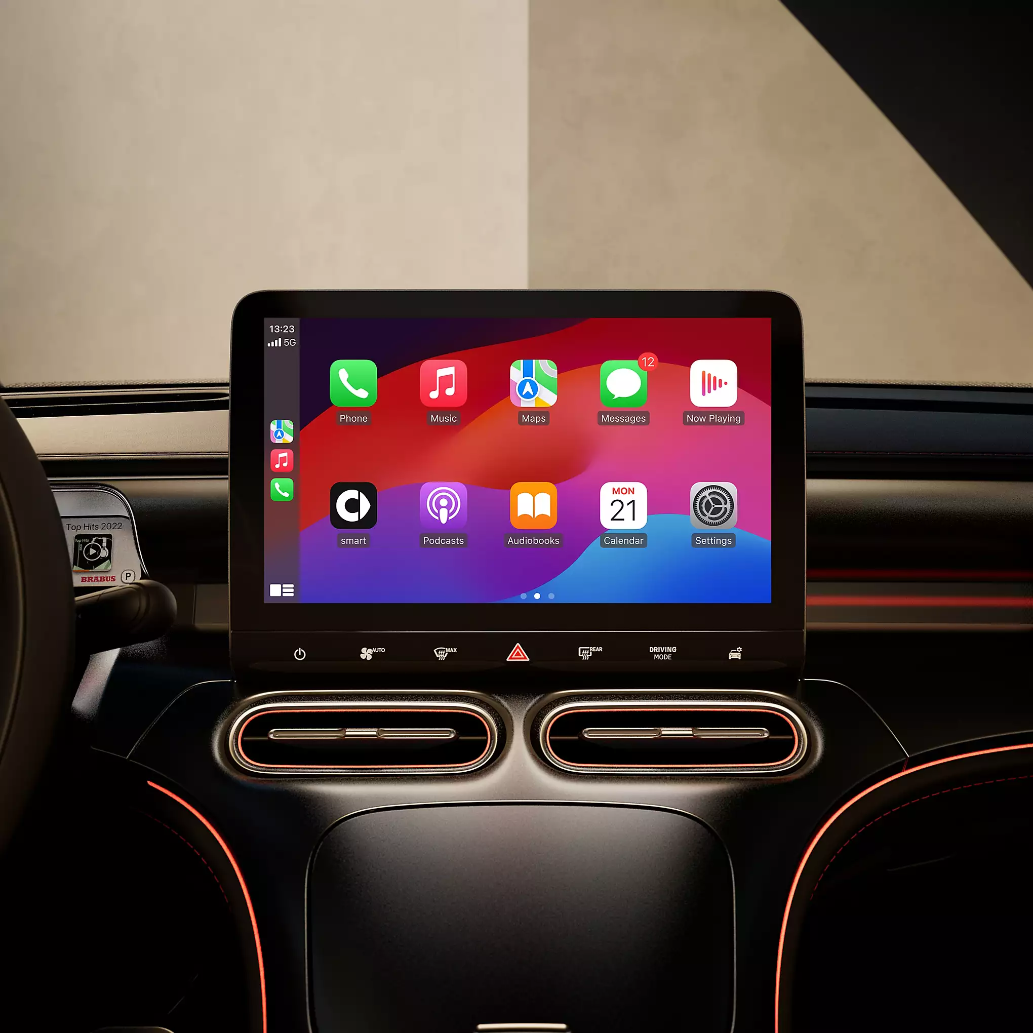 Utilisez vos applications préférées avec l'intégration d'Apple CarPlay™ et d'Android Auto™