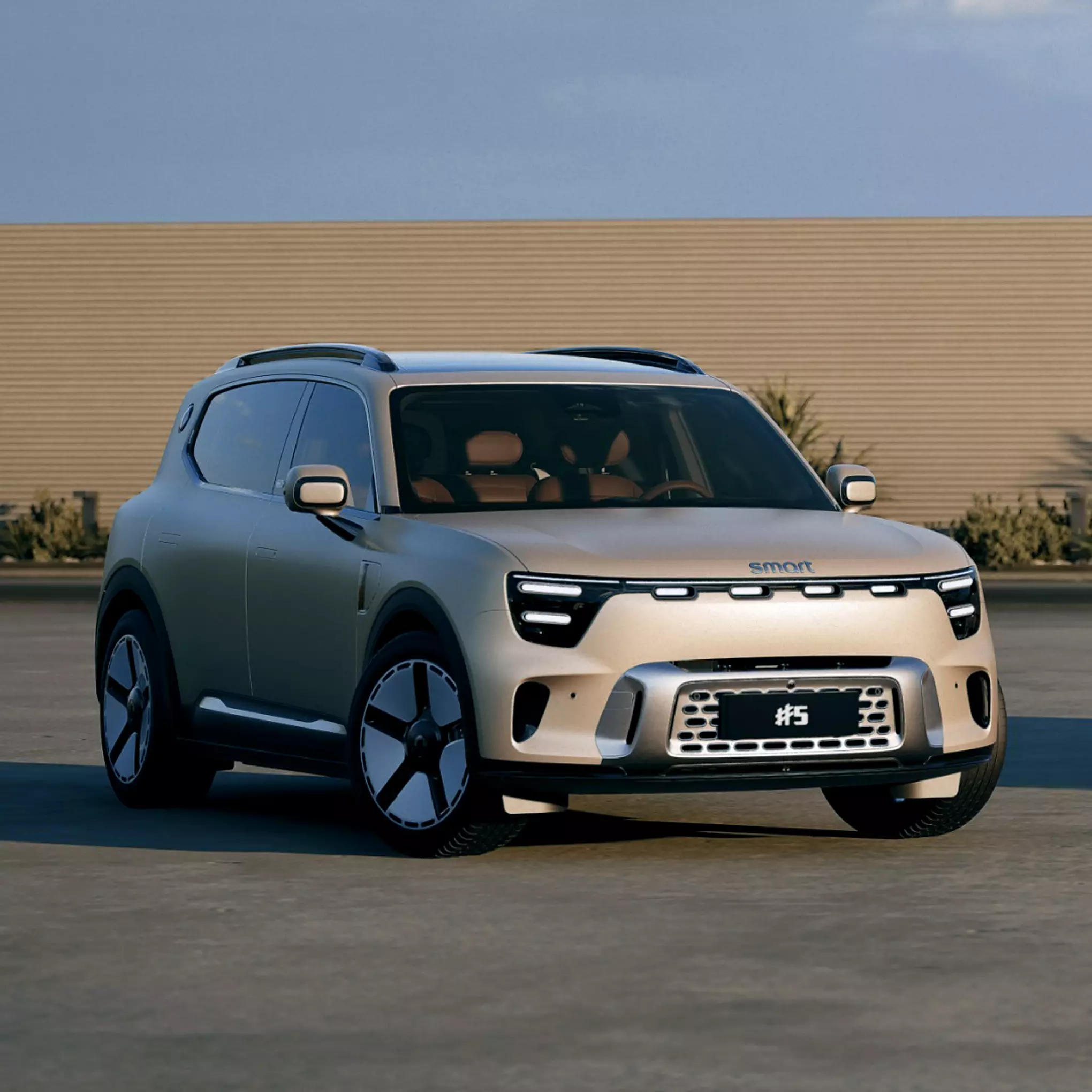 Quand style et puissance se rencontrent : découvrez la nouvelle smart #5.